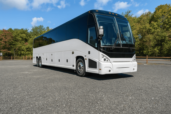 Bakersfield Coach Bus Service 56 Passenger Charter Bus
