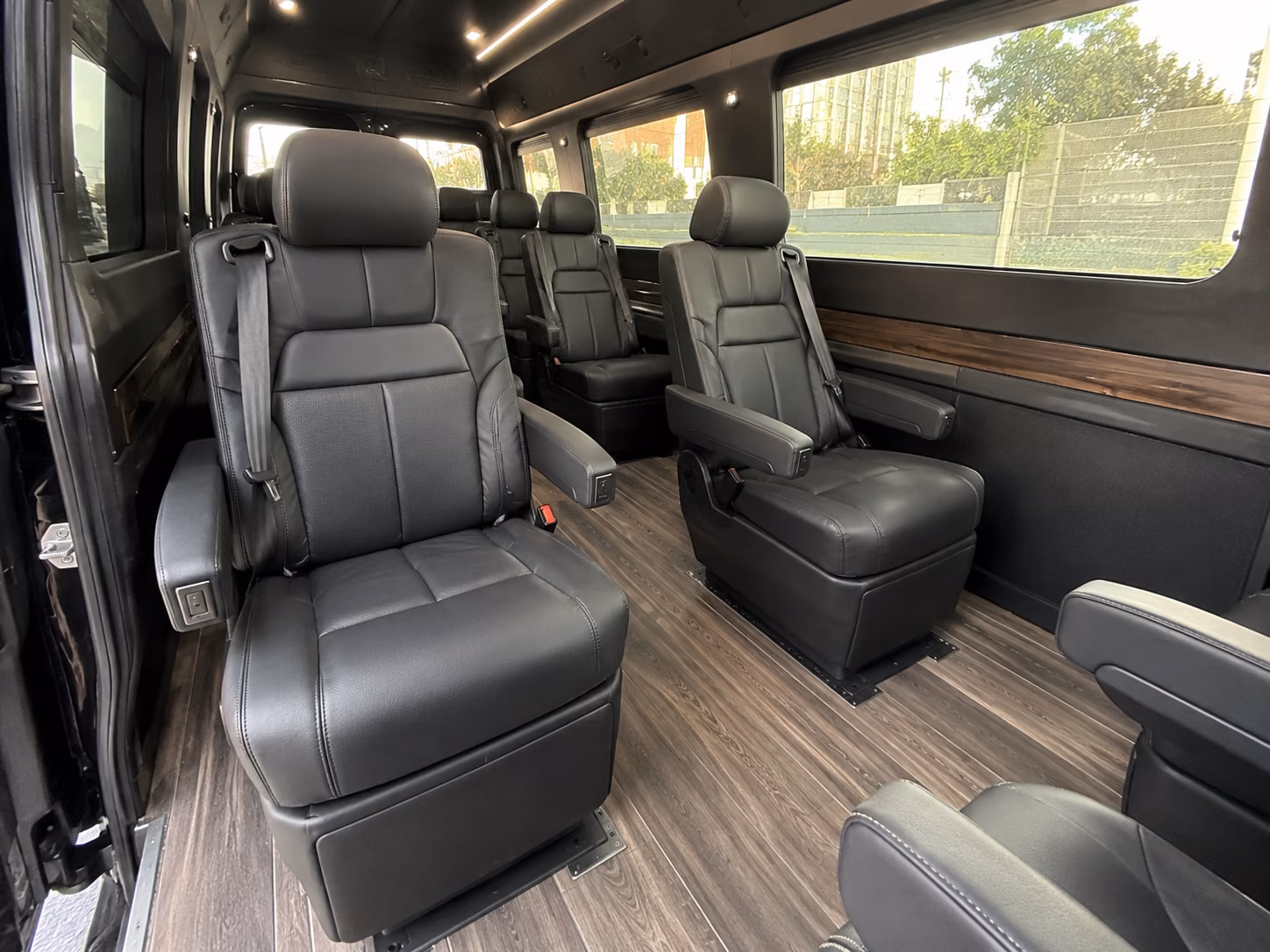 bakersfield concert transportation onboard seating