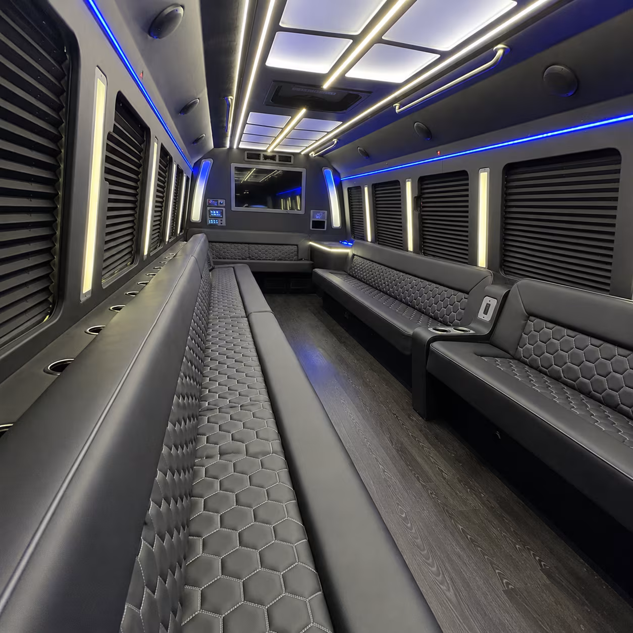 bakersfield party bus inside