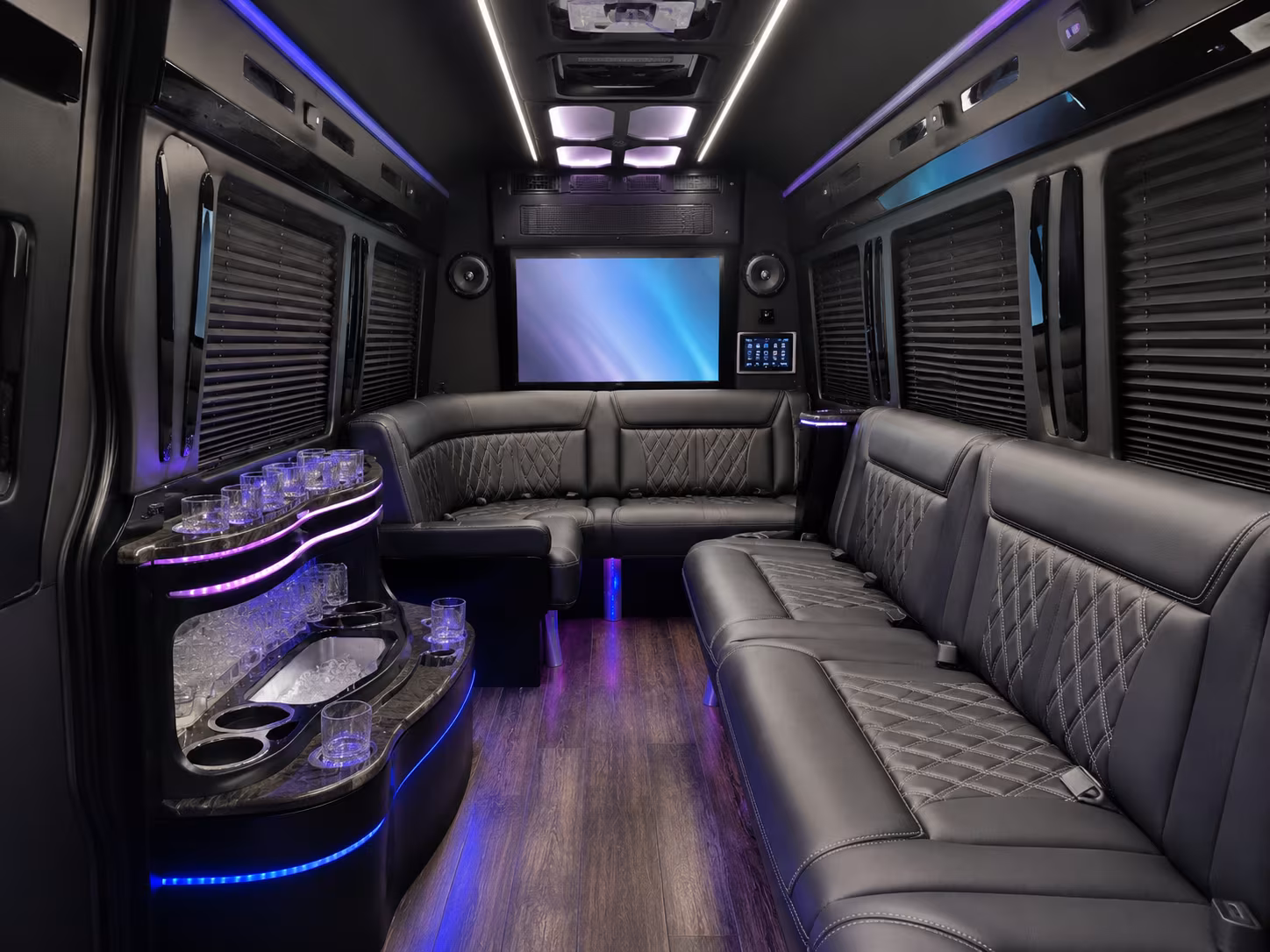 bakersfield sprinter limousine inside