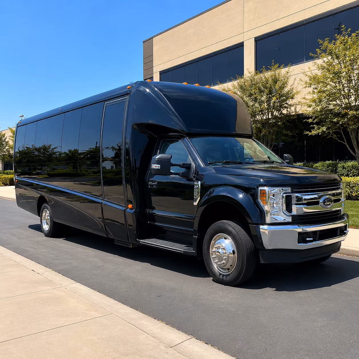 shuttle buses between bakersfield hotels and wedding venues
